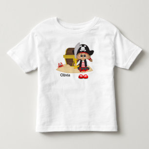 Camiseta Garota de Pirata Bonita