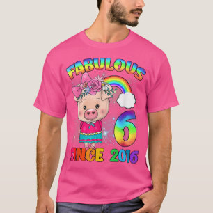Camiseta Garota de Porcos Fabulosa, Si Fabulosa, 6 de anive