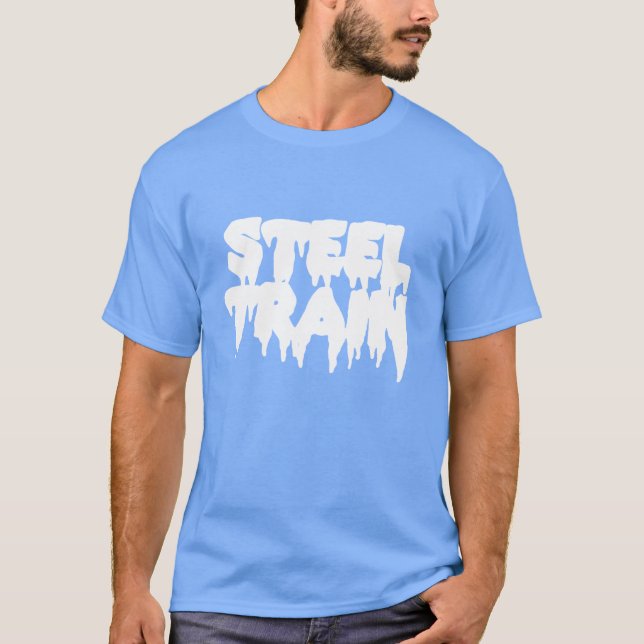 Camiseta garota de trem de aço (Frente)