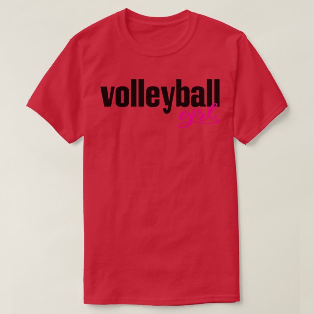 Camiseta Garota de Voleibol (Frente do Design)