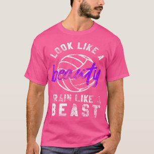 Camiseta Garota De Voleibol Se Parece Com Um Trem De Beleza