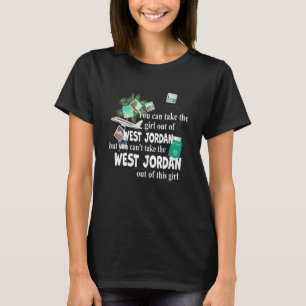 Camiseta Garota de West Jordan Garota Patriótica de West J