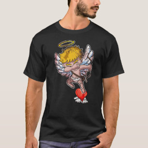 Camiseta Garota Dia de os namorados Cupido Menino Bonito