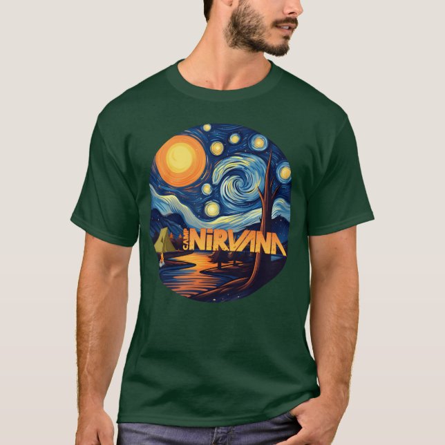 Camiseta Garota do Acampamento Nirvana (Frente)