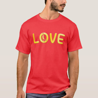 Camiseta garota do amor de basquete