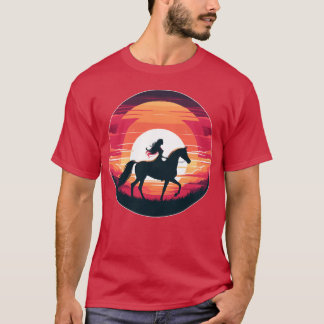 Camiseta Garota do Cavalo Árabe