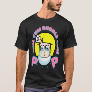 CAMISETA GAROTA DO CHICLETE BUBBLE YUM YUM SOPRANDO BOLHA R