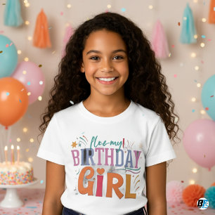 Camiseta Garota do Dia de Nascimento