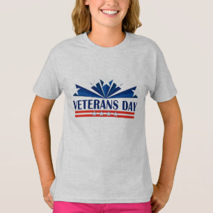 Camiseta Garota do Dia dos Veteranos