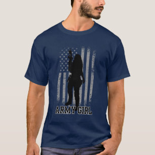 Camiseta Garota do Exército