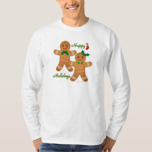 Camiseta Garota do Gingerbread de Feliz Natal