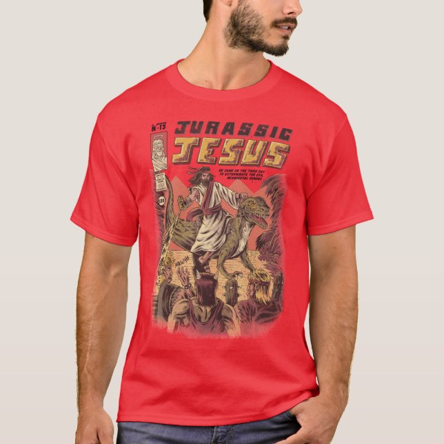 Camiseta garota do JESUS JURÁSSICO (Frente)