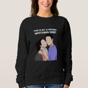 Camiseta Garota do K-Drama Fã de Drama Coreano Assistindo K