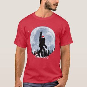 Camiseta Garota do Natal de Santa Rock Sasquatch