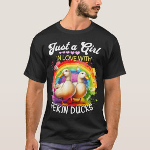 Camiseta Garota do Pato Pekin Pato Pekin