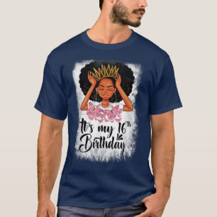 Camiseta Garota do Presente de 16 Anos Meninas Adolescente