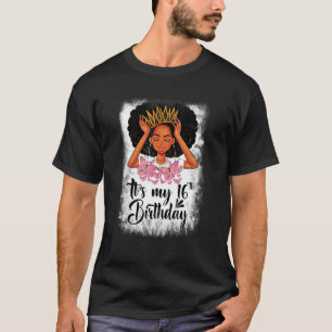 Camiseta Garota do Presente de 16 Anos Meninas Adolescente