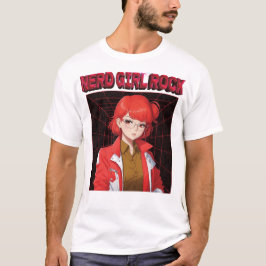 Camiseta Garota do Rock Nerd
