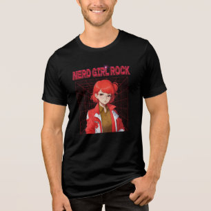 Camiseta Garota do Rock Nerd