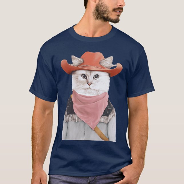 Camiseta Garota do Rodeo Cat (Frente)
