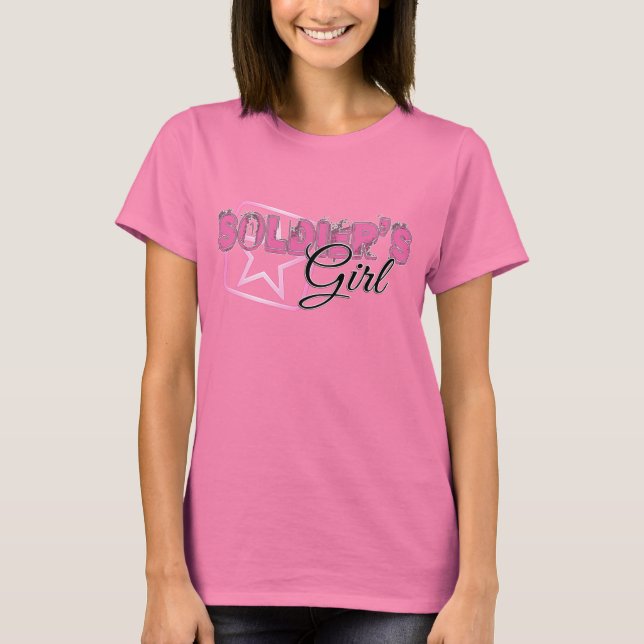 Camiseta Garota do Soldado (Frente)