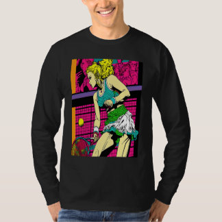 Camiseta Garota do Tênis Pop Jogadora de Tênis 2