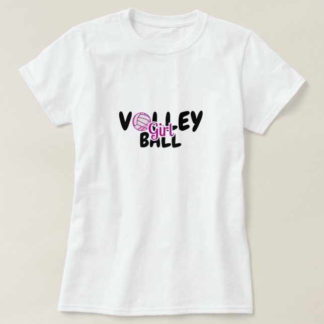 Camiseta Garota do volei (Frente do Design)