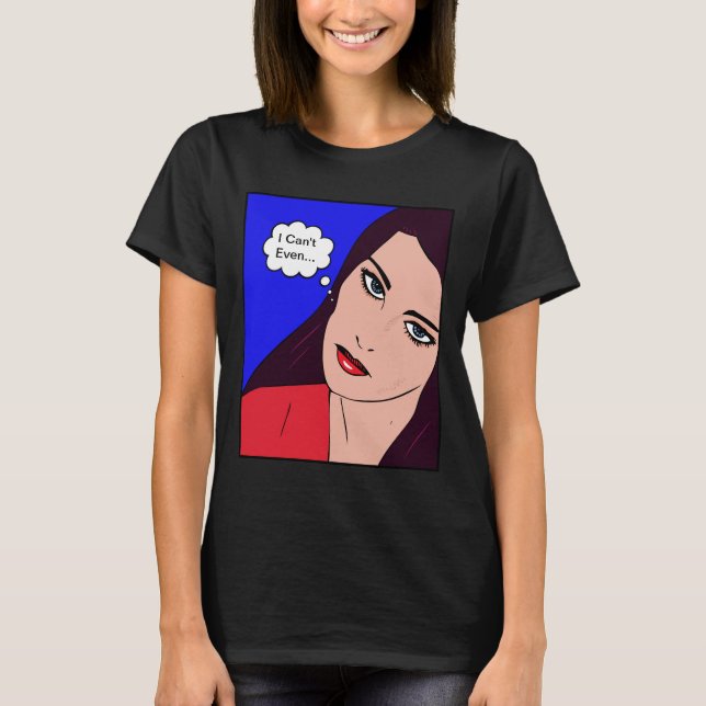 Camiseta Garota dos Quadrinhos #14 (Frente)