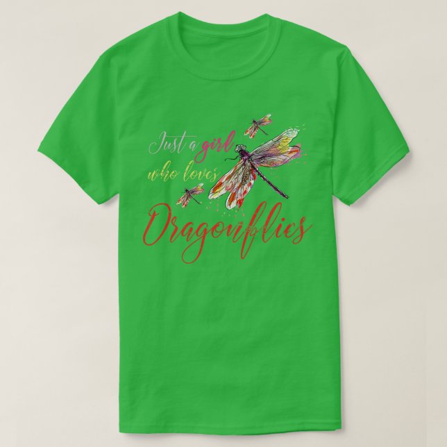 Camiseta Garota Dotada Dragonfly (Frente do Design)