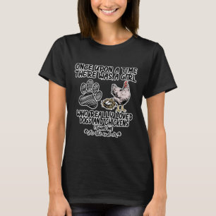 Camiseta Garota Farmadora de Cachorros de Frango