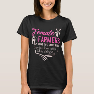Camiseta Garota fazenda Filha de fazendeiro