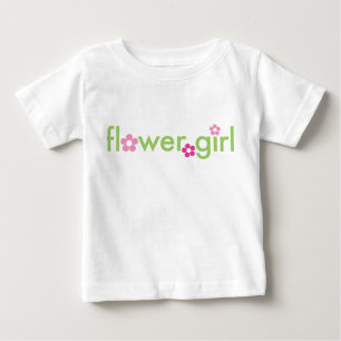 Camiseta Garota Flor - Camisa-Criança