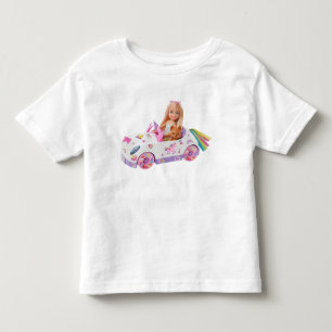 Camiseta Garota Fofa em Conversível Rosa – Aventura de Cria