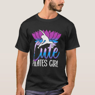 Camiseta Garota Fofo de Pilates Amante de Pilates Senhora d