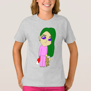 Camiseta garota foxi chibi