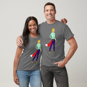 Camiseta garota foxy