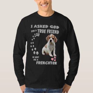 Camiseta Garota francesa Beagle Mix Dog Mãe Pai Figurino
