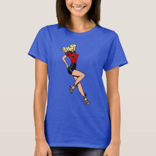 Camiseta Garota Glamourosa Vintage ao Lado, Loira Bombástic