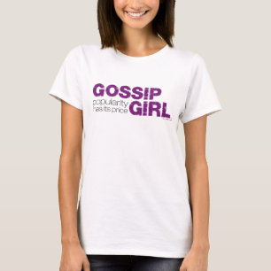 Camiseta Garota Gossip - A Popularidade Tem Seu Preço