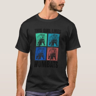 Camiseta Garota Gosta De Mulher Rodent Animal Nature