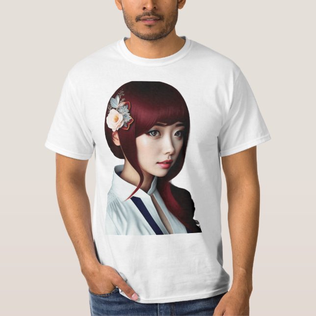 Camiseta Garota gostosa coreana (Frente)