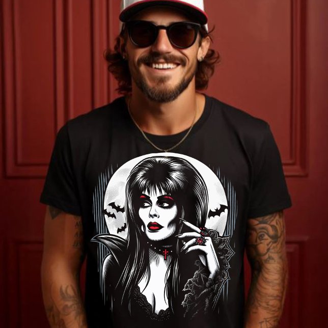 Camiseta Garota Gótico assustadora (Criador carregado)