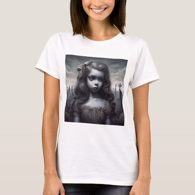 Camiseta Garota Graveyard (Frente)