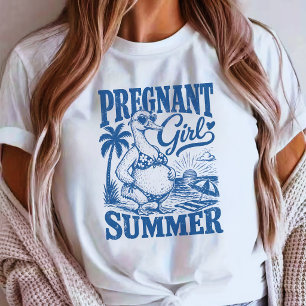 Camiseta Garota GRÁVIDA VERÃO