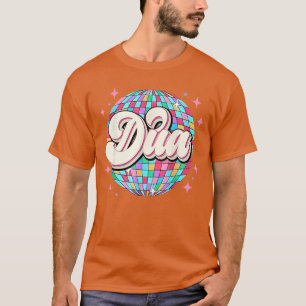 Camiseta Garota Groovy Retro Dua Primeiro Nome Personalizad