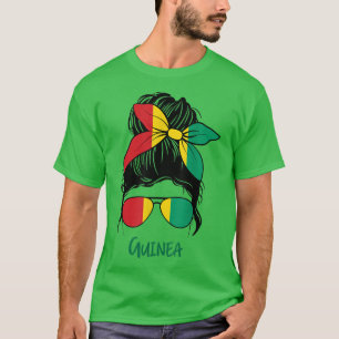 Camiseta Garota guineense mulher guineense