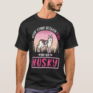 Camiseta Garota Husky Husky Siberiano