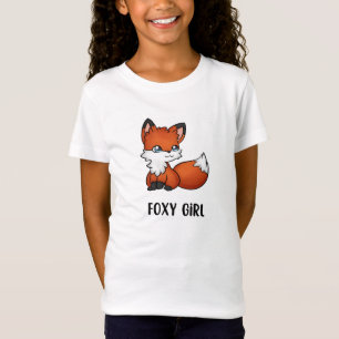 Camiseta Garota Ilustrada Foxy