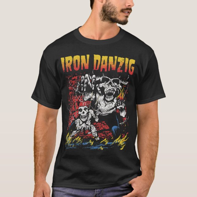 Camiseta garota IRON DANZIG (Frente)