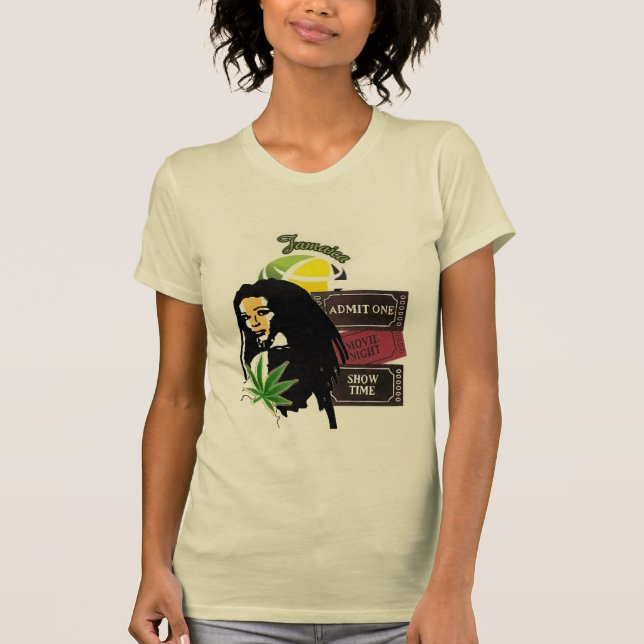 Camiseta garota jamaica (Frente)